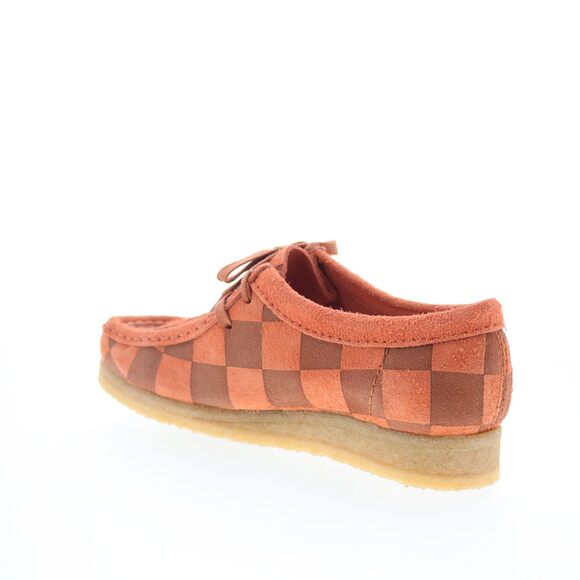 NWT Clarks Women’s Wallabee Oxford Orange Interest Size 8 - Picture 4 of 7
